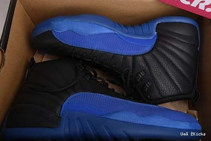 BLACK RETRO 12 ROYAL JORDAN - 810 Reliable 130690-014 GAME 0725